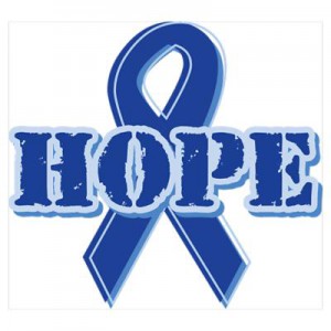 blue hope ribbon